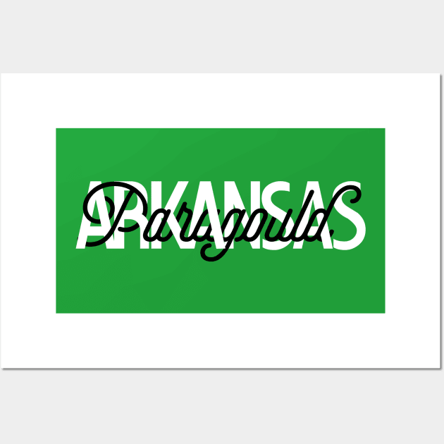 Paragould Arkansas Intertwined Wall Art by rt-shirts